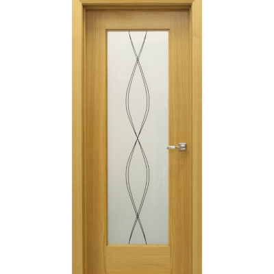 Cypress Glazed Panel Door Soth Pattern