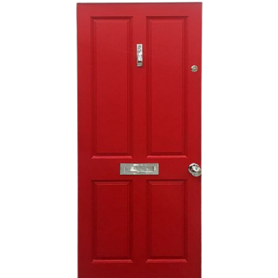Mdf Lacquered Stained 4 Panel Door